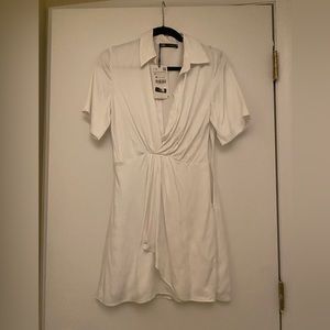 Zara white dress